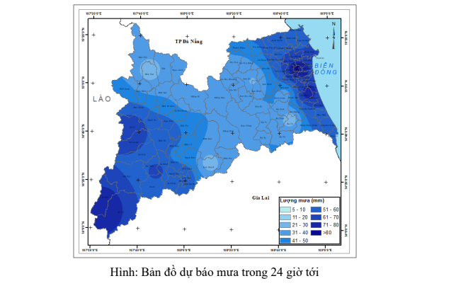 TIN DỰ BÁO MƯA LỚN TỈNH QUẢNG NGÃI (26/9/2025)