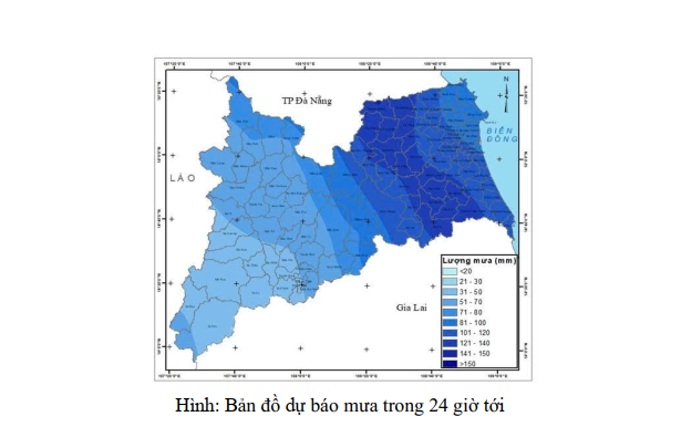 TIN DỰ BÁO MƯA LỚN KHU VỰC TỈNH QUẢNG NGÃI (9h ngày 17.11.2025)