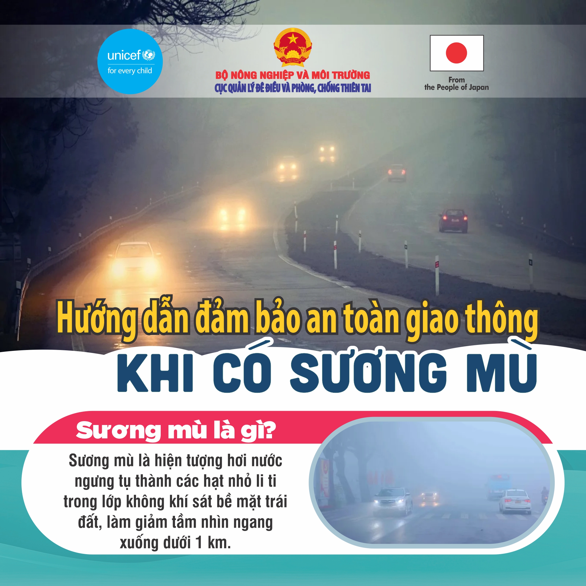 Hướng dẫn kỹ năng ứng phó với sương mù